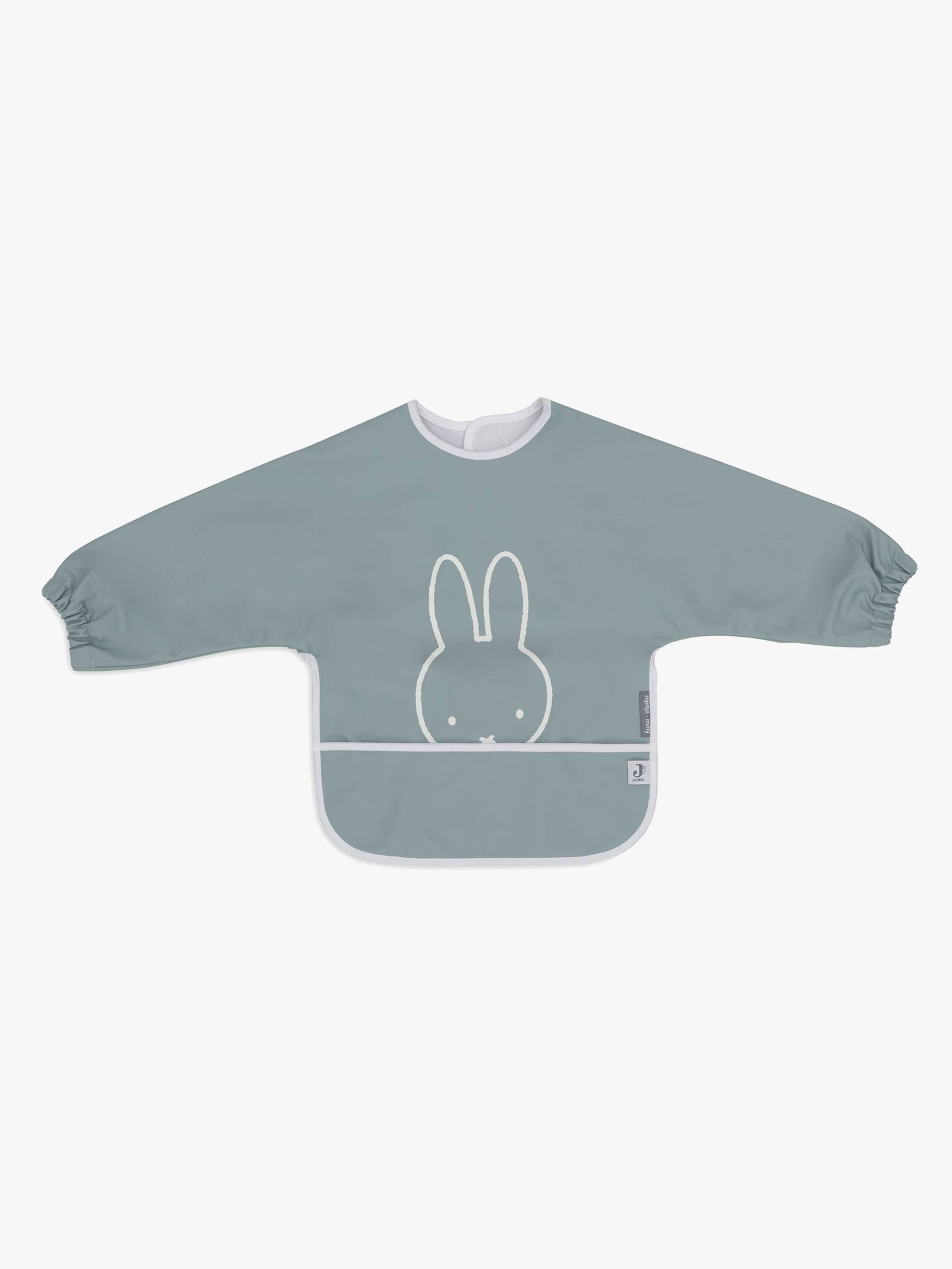 Jollein Miffy Peekaboo Langärmliges Lätzchen, Sea Green Jollein Miffy Peekaboo Langärmliges Lätzchen, Sea Green von Jollein