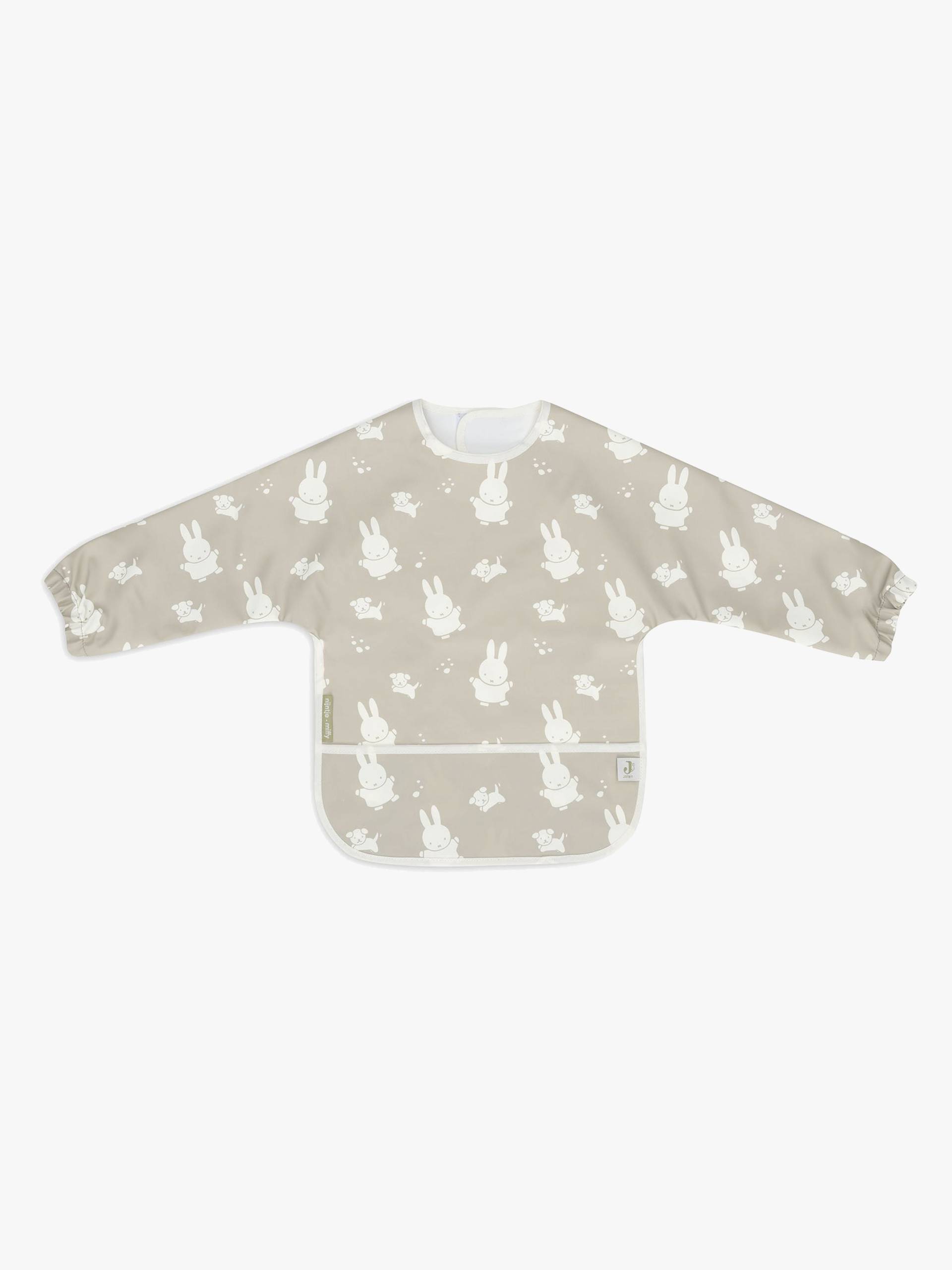 Jollein Miffy& Snuffy Langärmliges Lätzchen, Olive Green von Jollein