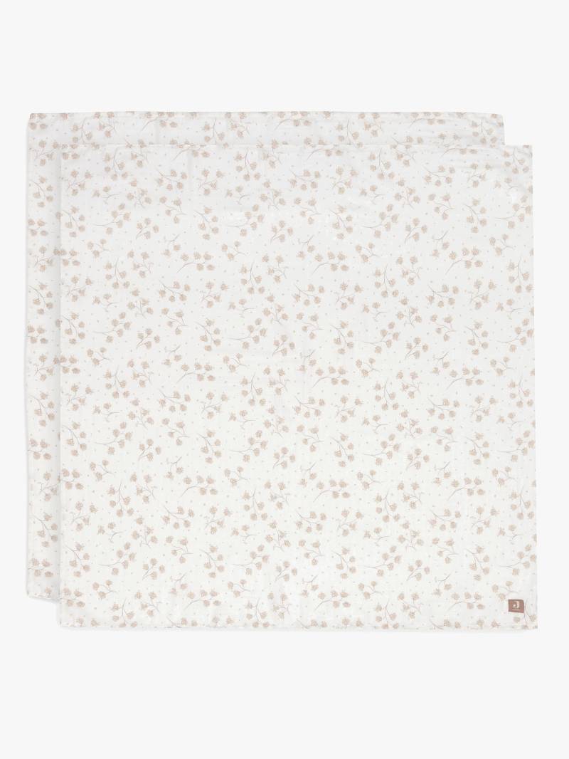 Jollein Musselintuch 115x115 cm 2er-Pack, Leafy Dreams Jollein Musselintuch 115x115 cm 2er-Pack, Leafy Dreams von Jollein