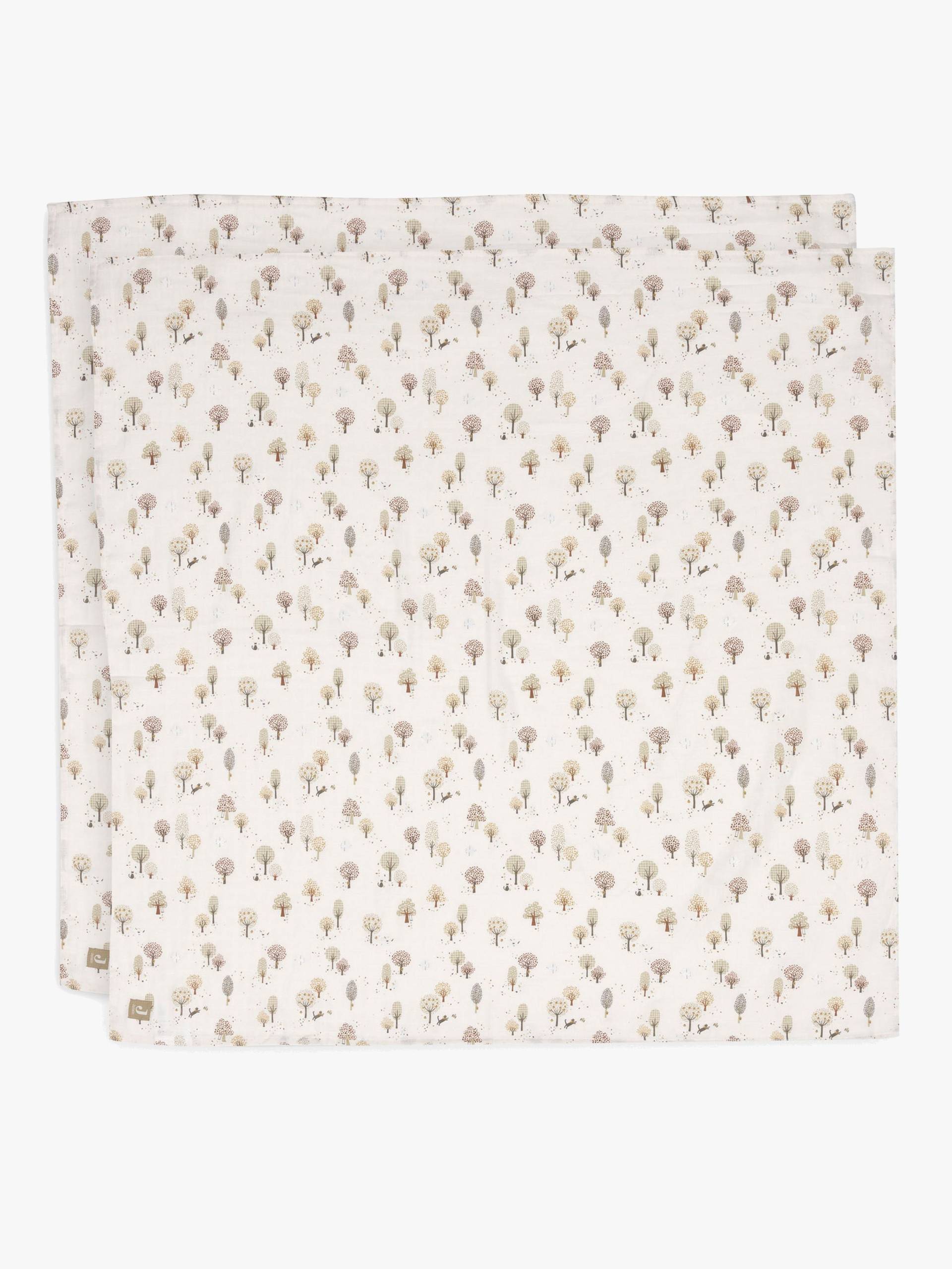 Jollein Musselintuch 115x115 cm 2er-Pack, Tiny Park von Jollein