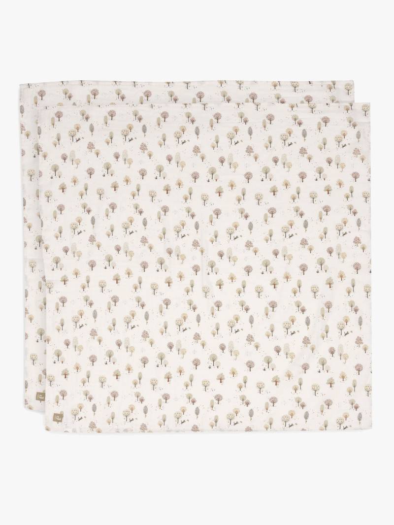 Jollein Musselintuch 115x115 cm 2er-Pack, Tiny Park von Jollein