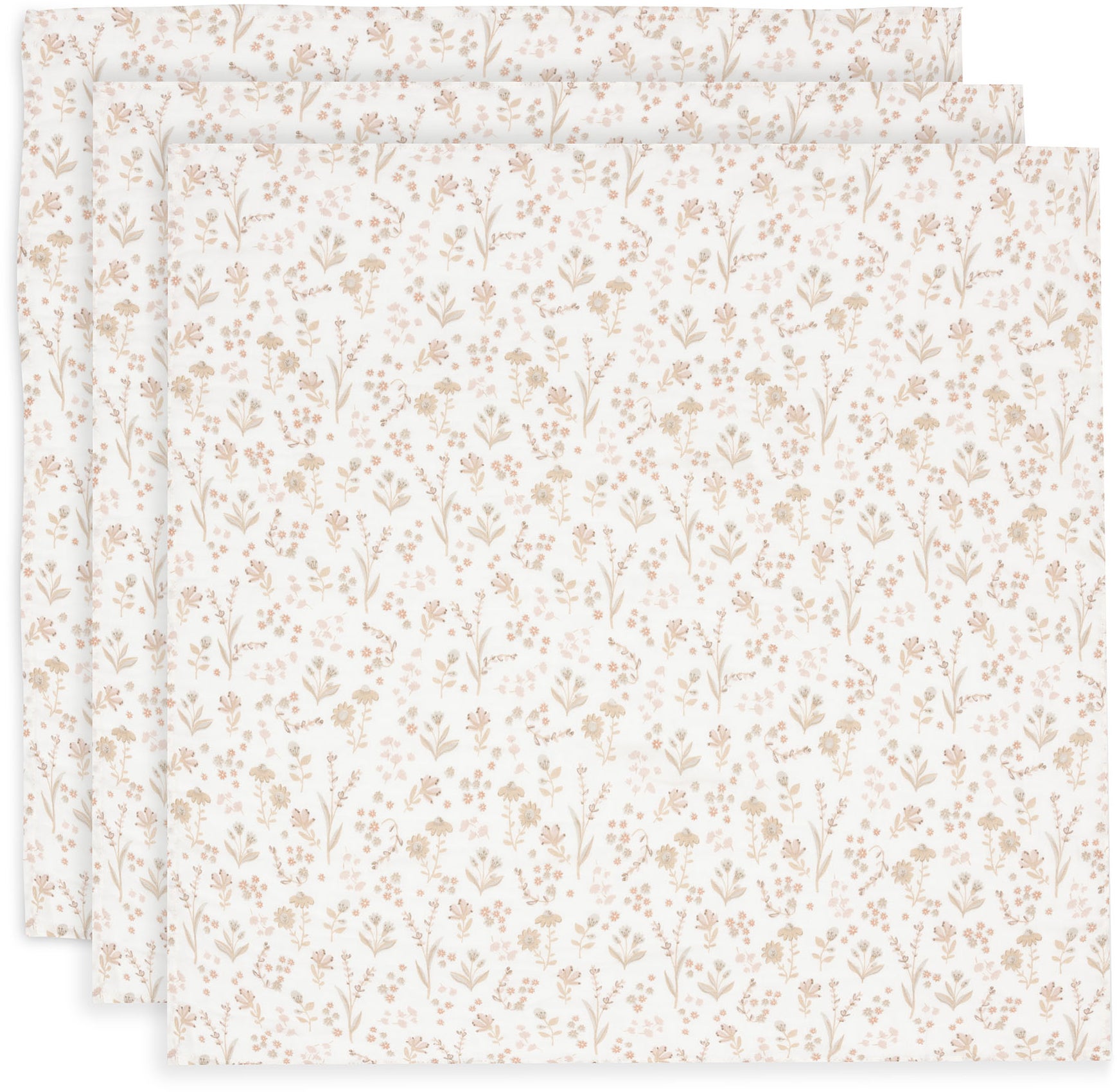 Jollein Musselintuch 3er-Pack, Bloomy Jollein Musselintuch 3er-Pack, Bloomy von Jollein