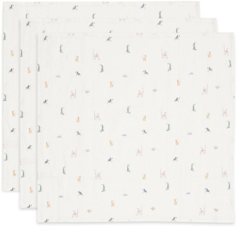 Jollein Musselintuch 3er-Pack, Jungle Jambo von Jollein