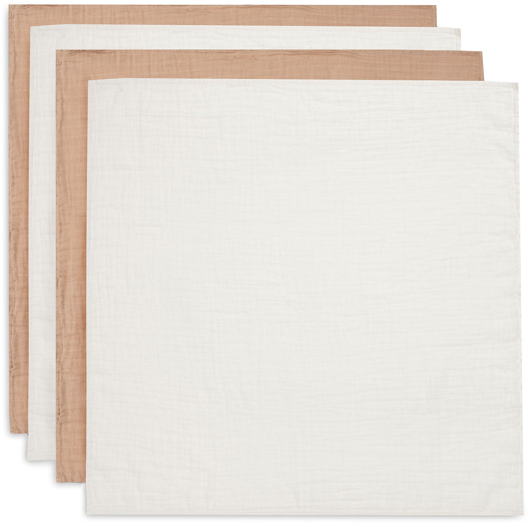 Jollein Musselintuch 4er-Pack, Biscuit/Ivory Jollein Musselintuch 4er-Pack, Biscuit/Ivory von Jollein