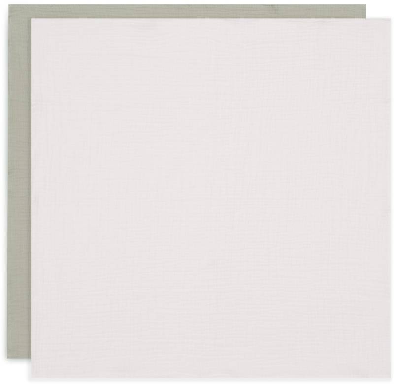 Jollein Musselintuch 4er-Pack, Olive Green/Ivory von Jollein