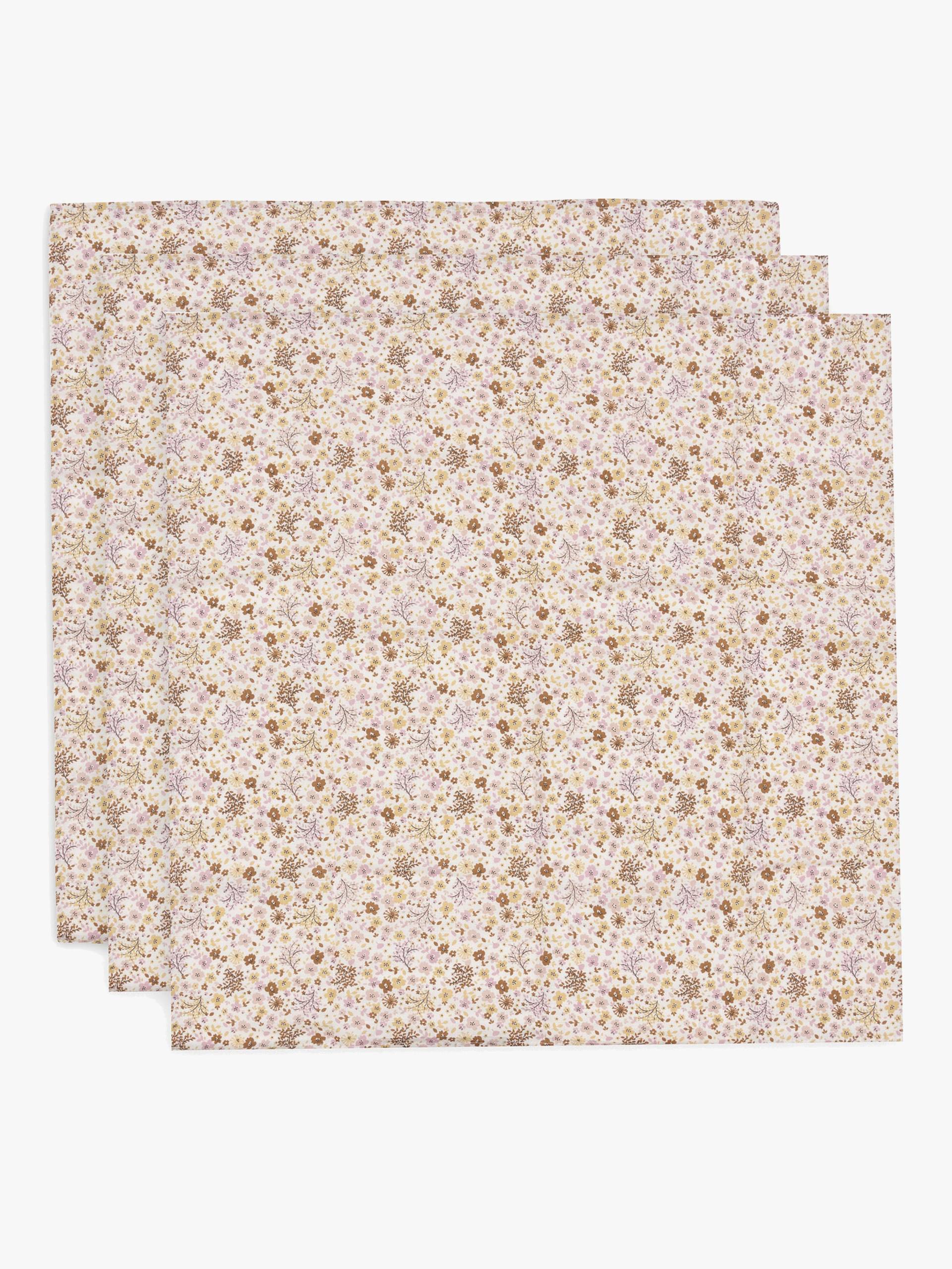Jollein Musselintuch 70x70 cm 3er-Pack, Flower Fairies Jollein Musselintuch 70x70 cm 3er-Pack, Flower Fairies von Jollein
