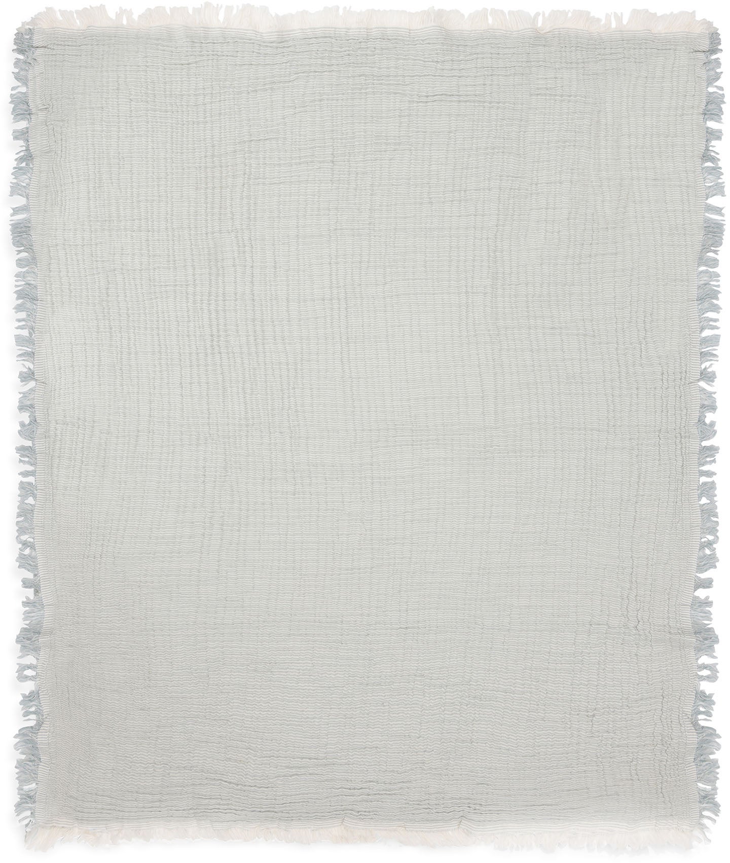 Jollein Musselintuch Fringe, Sea Green von Jollein