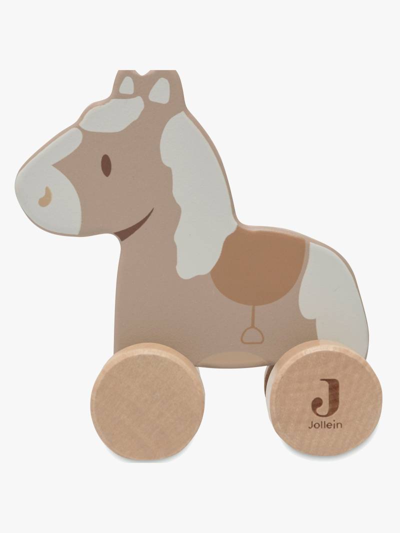 Jollein Pferd auf Rädern Nostalgic Ride Holzspielzeug, Babyspielzeug von Jollein