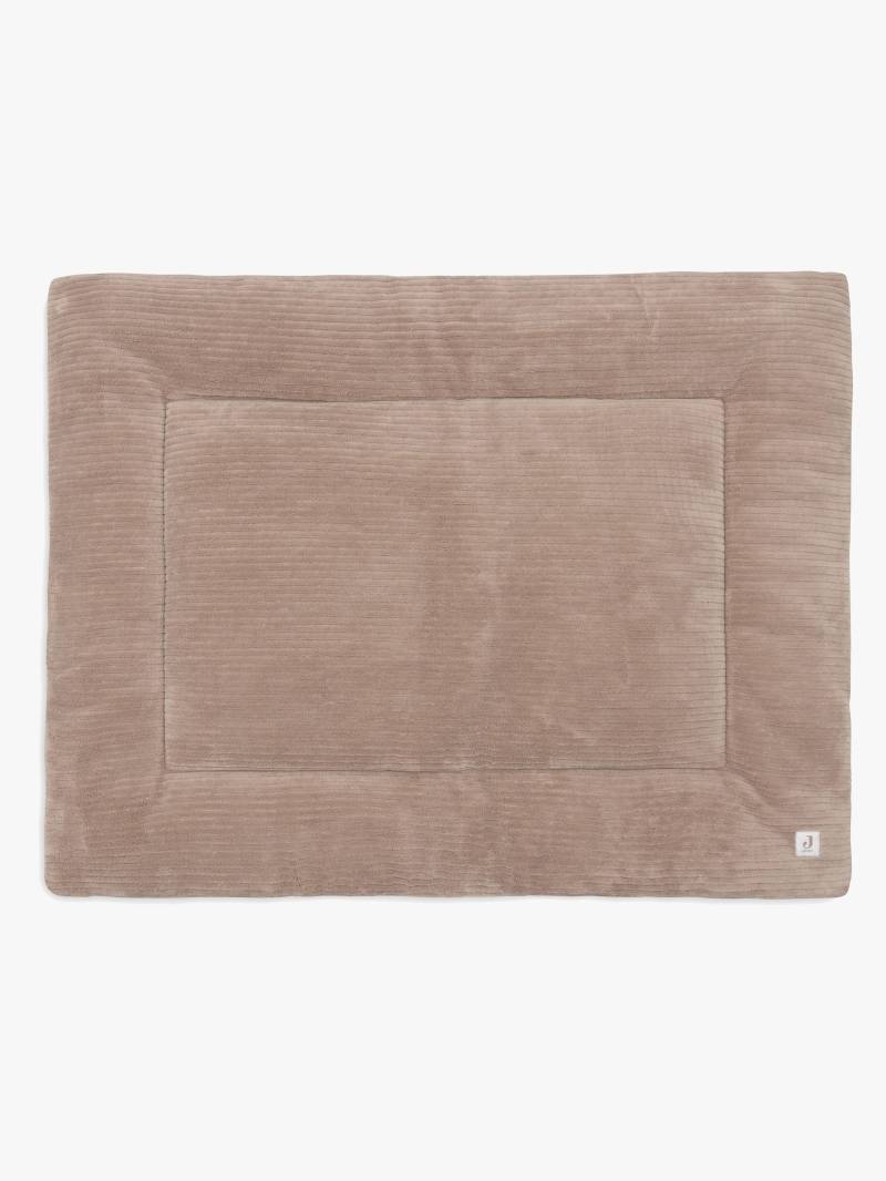 Jollein Playpen Spielteppich Cloudy Rib, Milky Coffee von Jollein