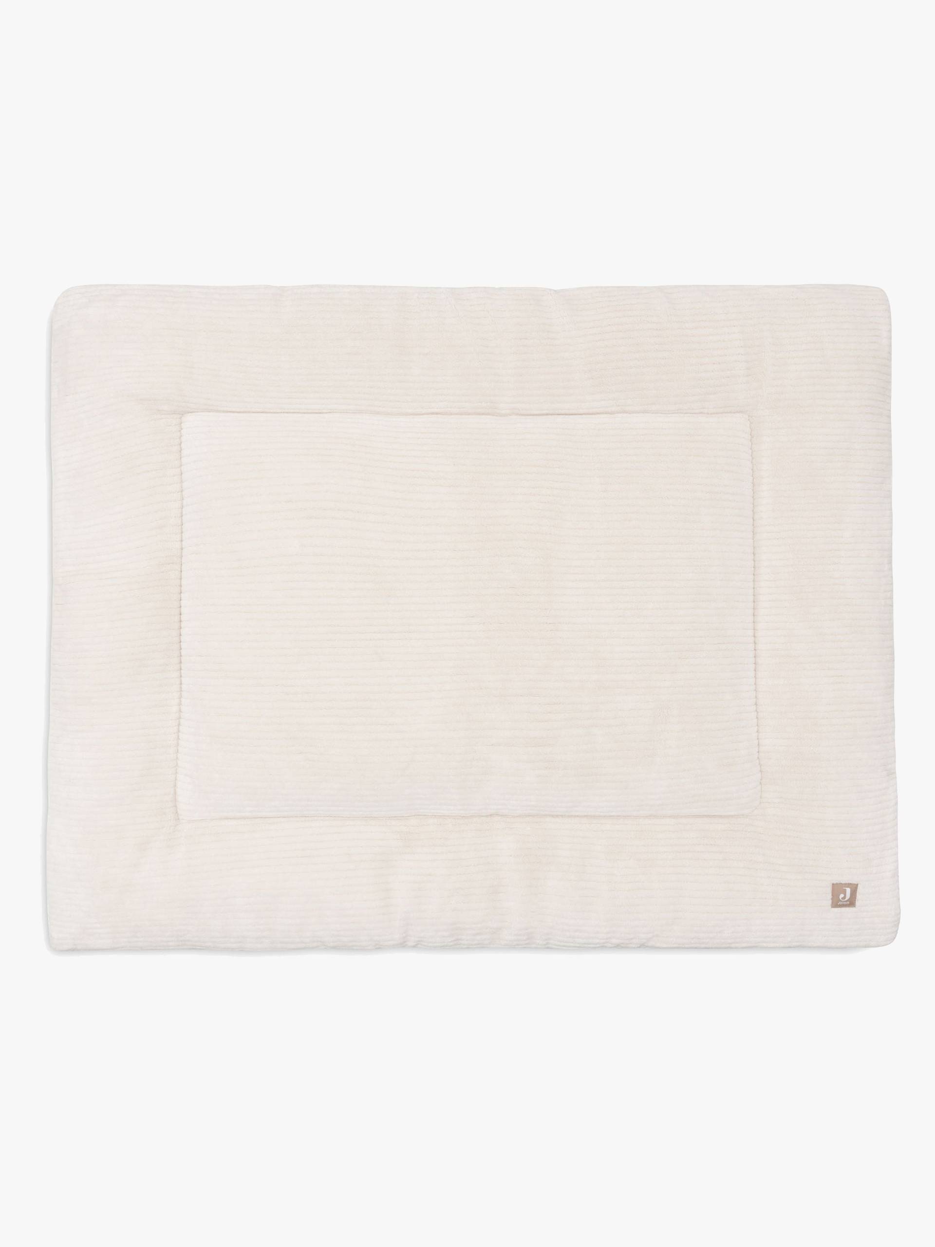 Jollein Playpen Spielteppich Cloudy Rib, Oatmeal von Jollein