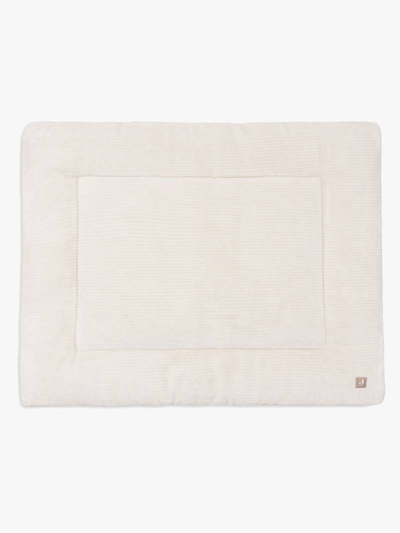 Jollein Playpen Spielteppich Cloudy Rib, Oatmeal von Jollein