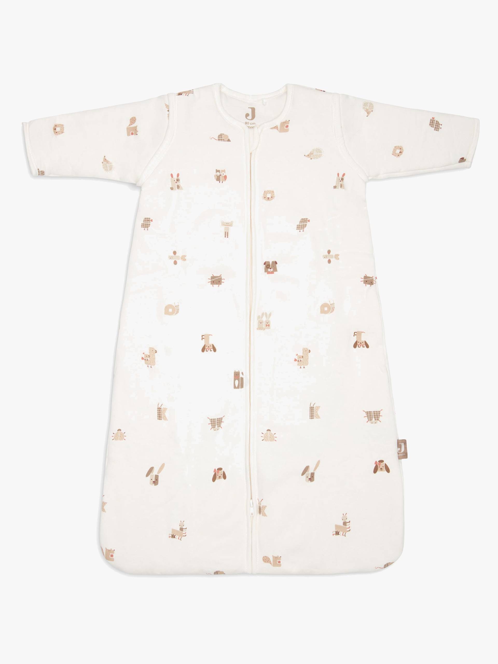 Jollein Schlafsack mit abnehmbaren Ärmeln 70 cm, Animal Friends von Jollein