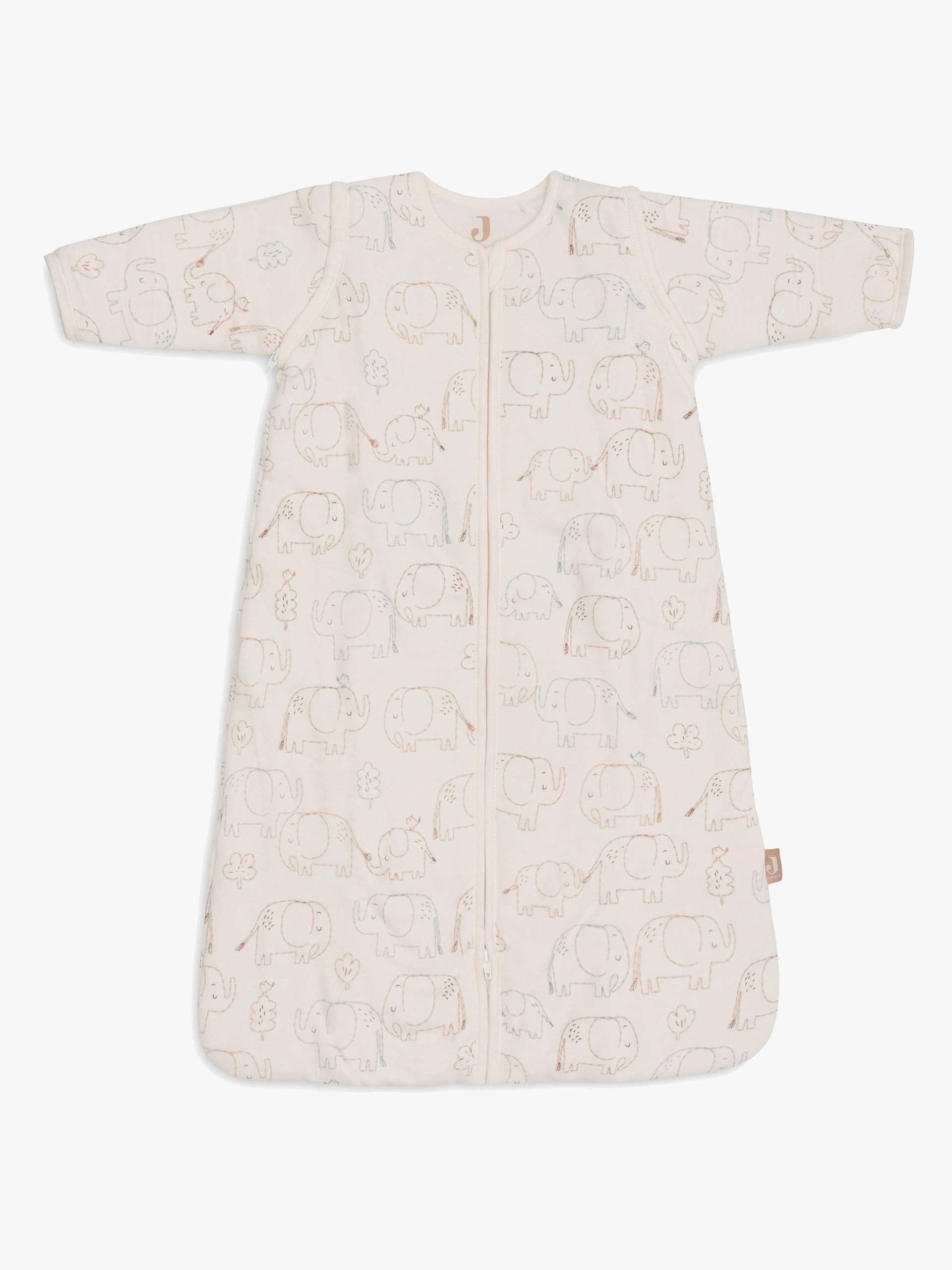 Jollein Schlafsack mit abnehmbaren Ärmeln 70 cm, Elephant Tales von Jollein