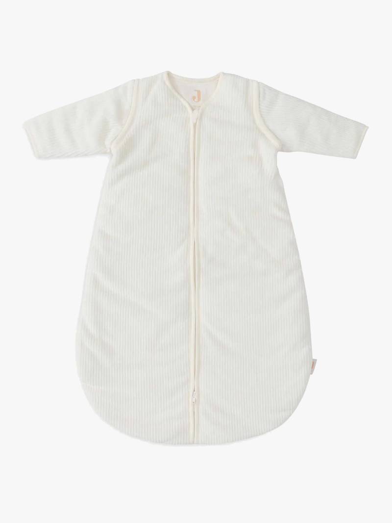Jollein Schlafsack mit abnehmbaren Ärmeln Rund 60 cm, Rib Ivory von Jollein