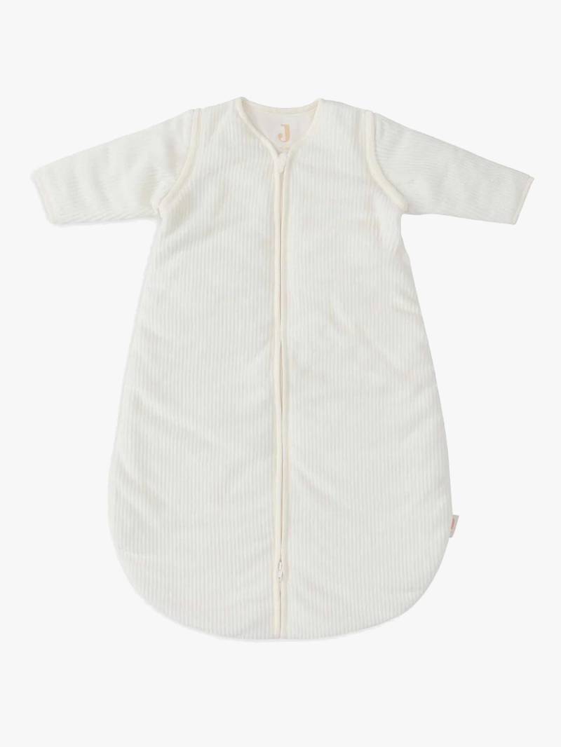 Jollein Schlafsack mit abnehmbaren Ärmeln Rund 70 cm, Rib Ivory von Jollein