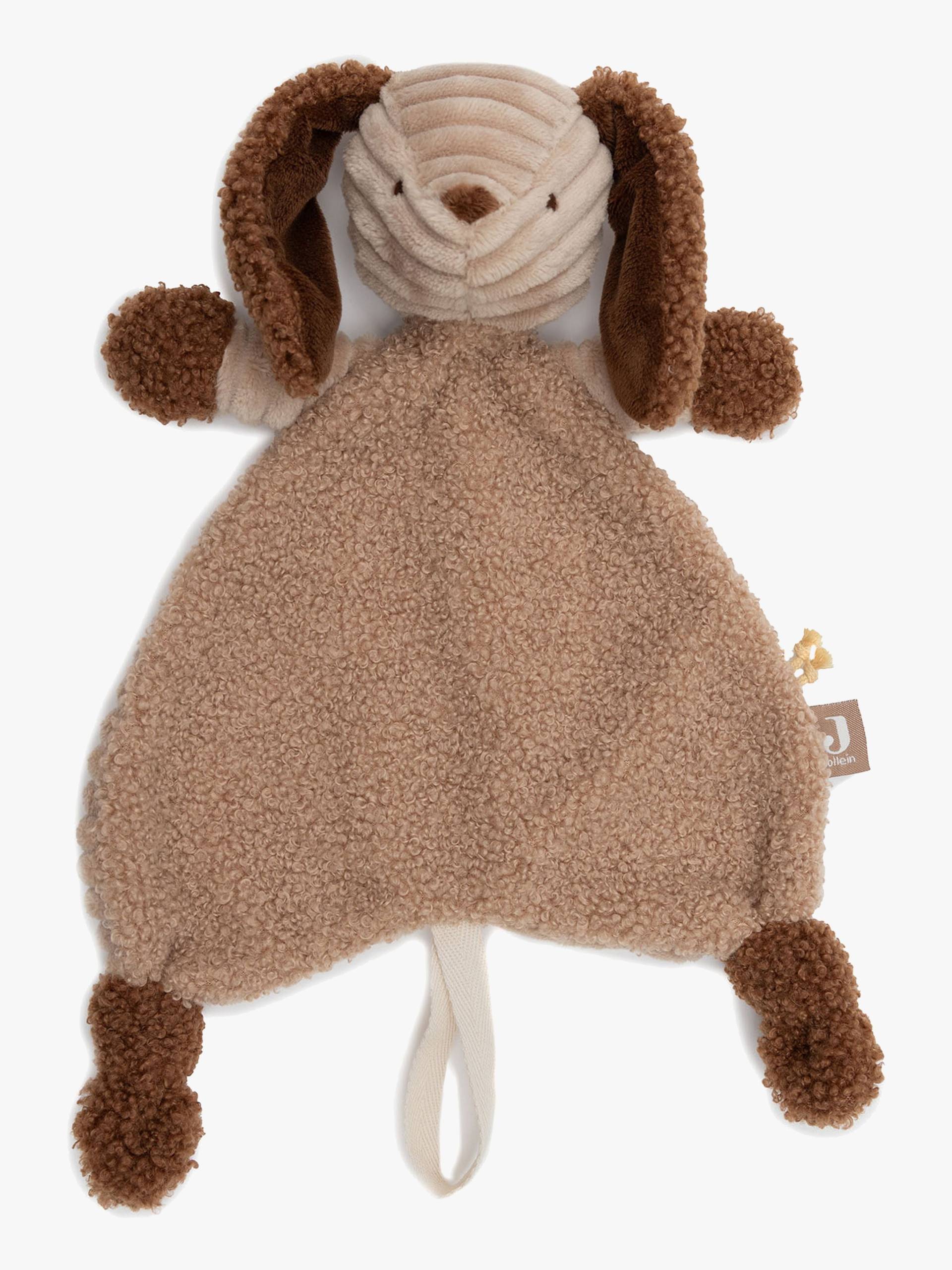 Jollein Schmusetuch mit Schnullerkette, Diego Dog von Jollein