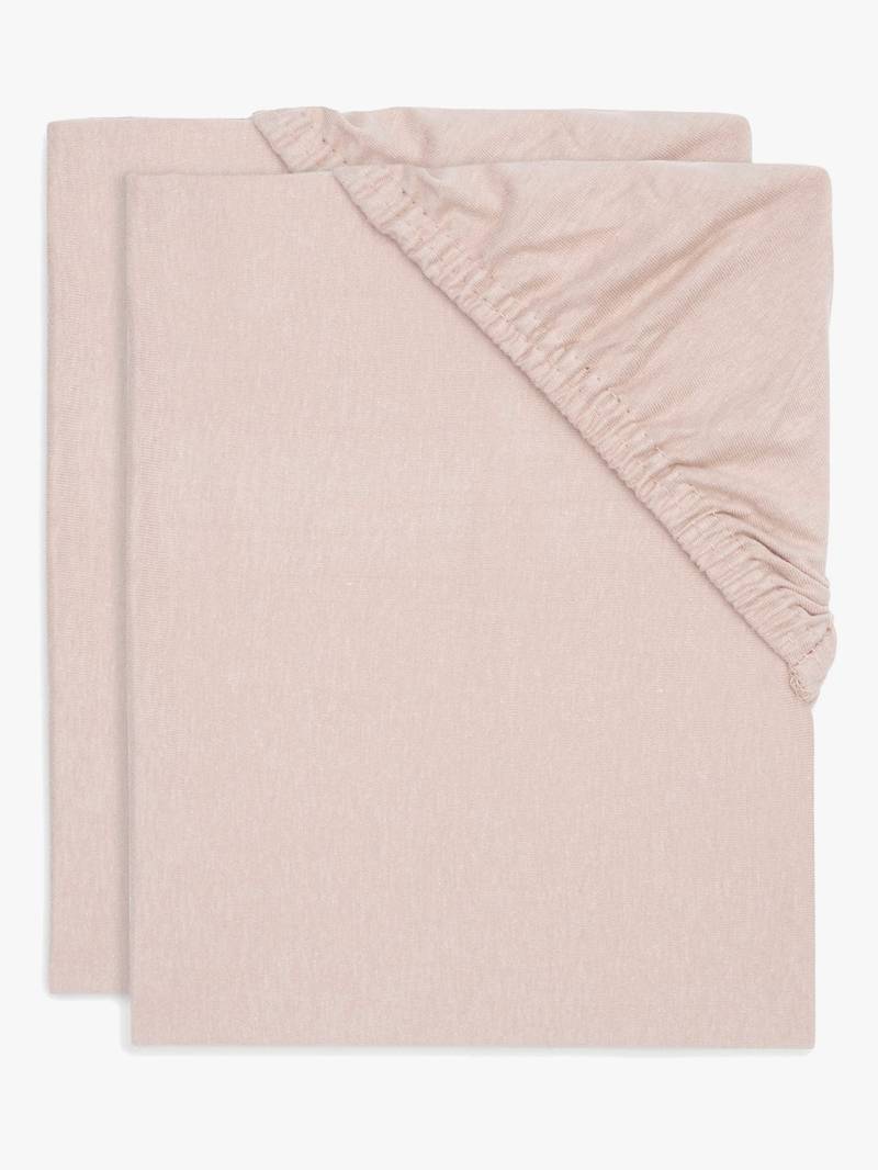 Jollein Spannbettlaken 2er-Pack 40x80, Wild Rose Jollein Spannbettlaken 2er-Pack 40x80, Wild Rose von Jollein