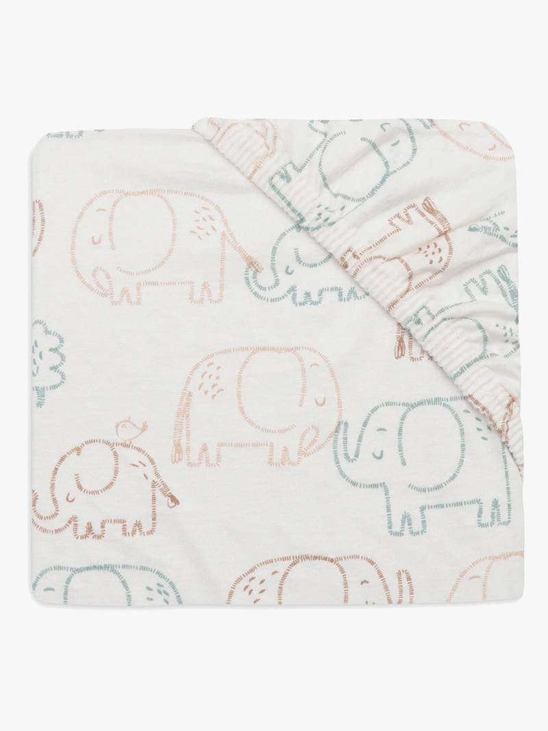 Jollein Spannbettlaken 40x80, Elephant Tales Jollein Spannbettlaken 40x80, Elephant Tales von Jollein