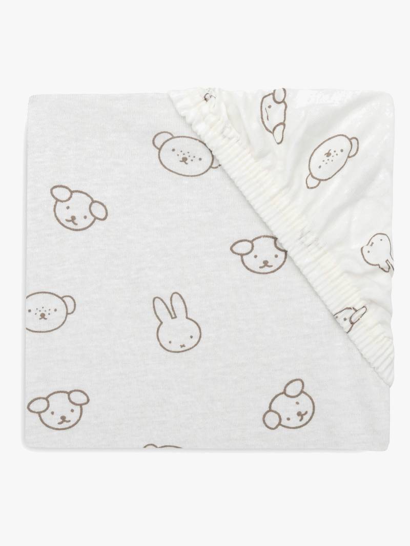 Jollein Spannbettlaken 40x80, Miffy and Friends von Jollein