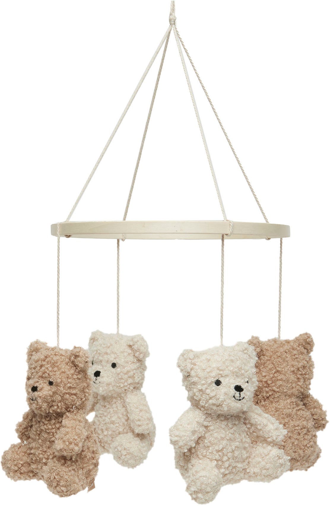 Jollein Teddy Bear Mobile, Natural/Biscuit Jollein Teddy Bear Mobile, Natural/Biscuit von Jollein