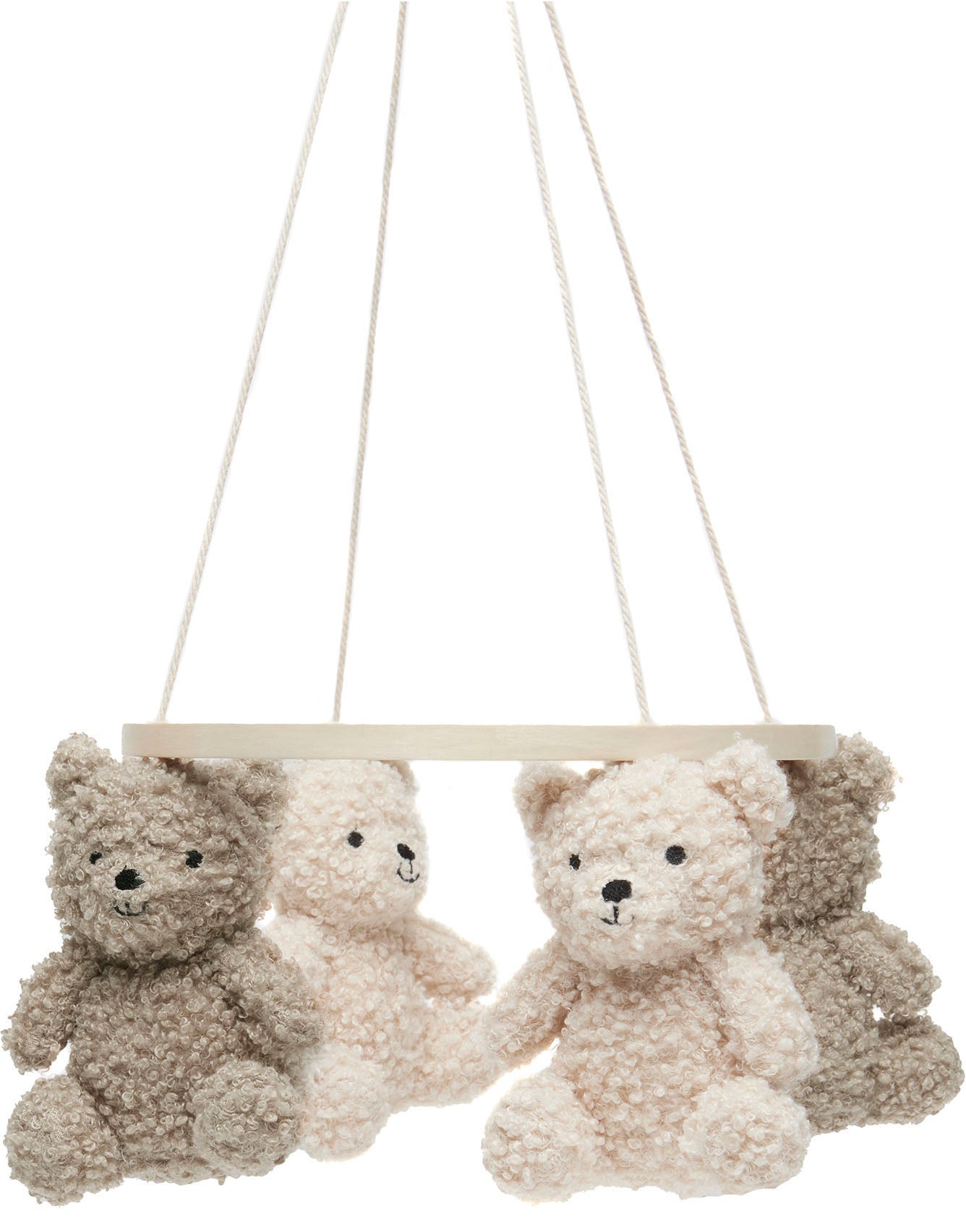 Jollein Teddy Bear Mobile, Natural/Olive Green Jollein Teddy Bear Mobile, Natural/Olive Green von Jollein