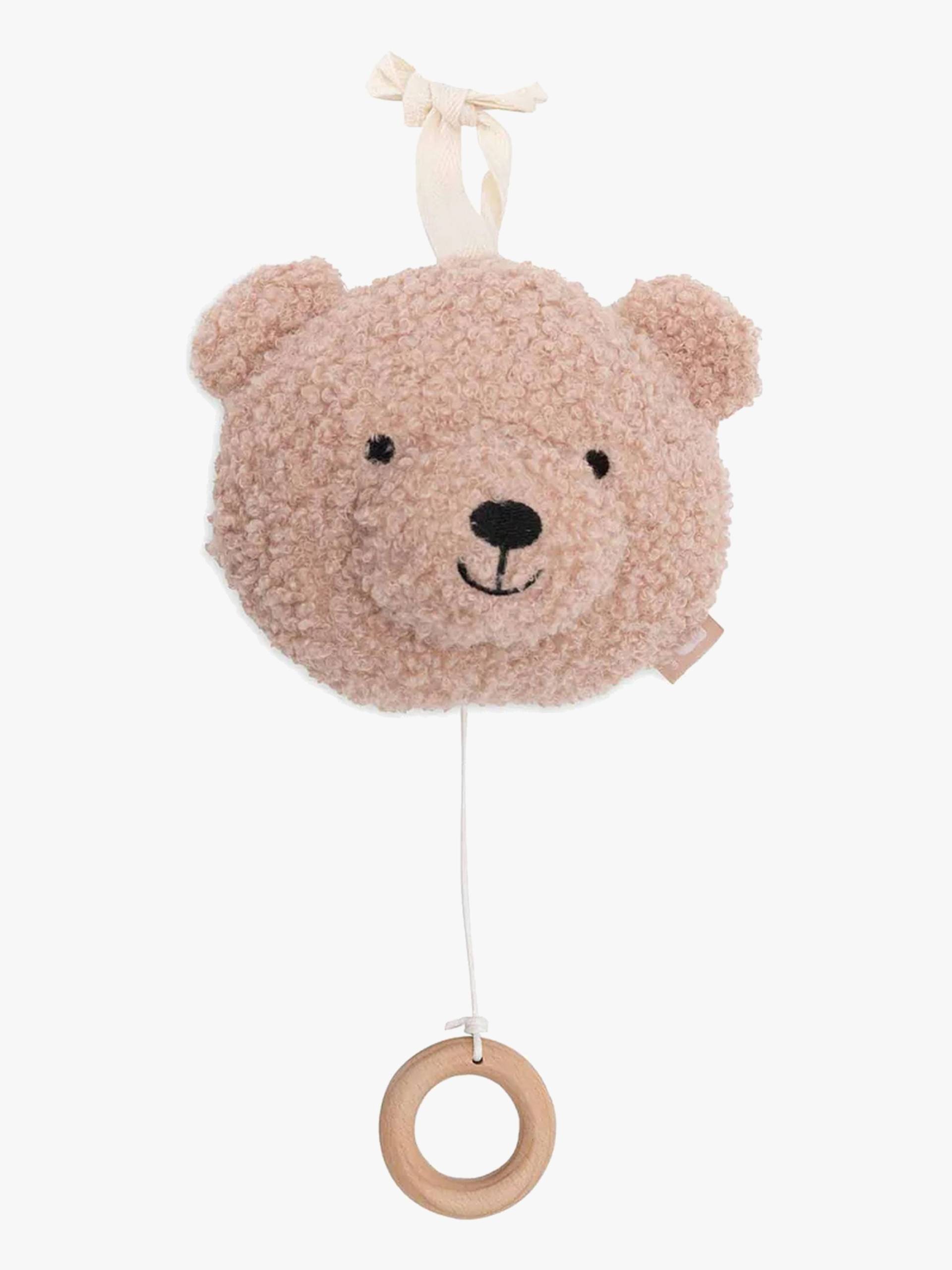 Jollein Teddy Bear Spieluhr, Wild Rose, Babyspielzeug von Jollein