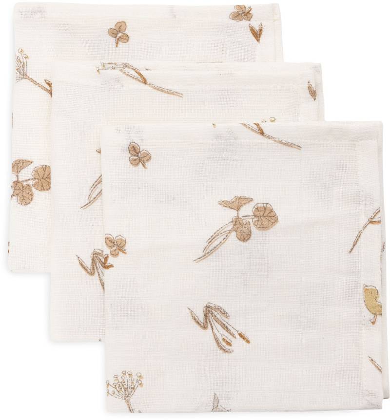 Jollein Waschlappen Musselin 3er-Pack, Riverside von Jollein
