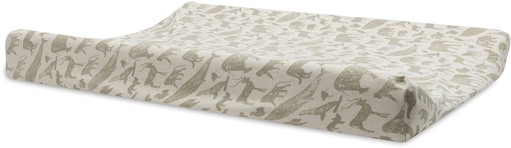 Jollein Wickelauflagenbezug 50x70 cm, Animals Olive Green Jollein Wickelauflagenbezug 50x70 cm, Animals Olive Green von Jollein