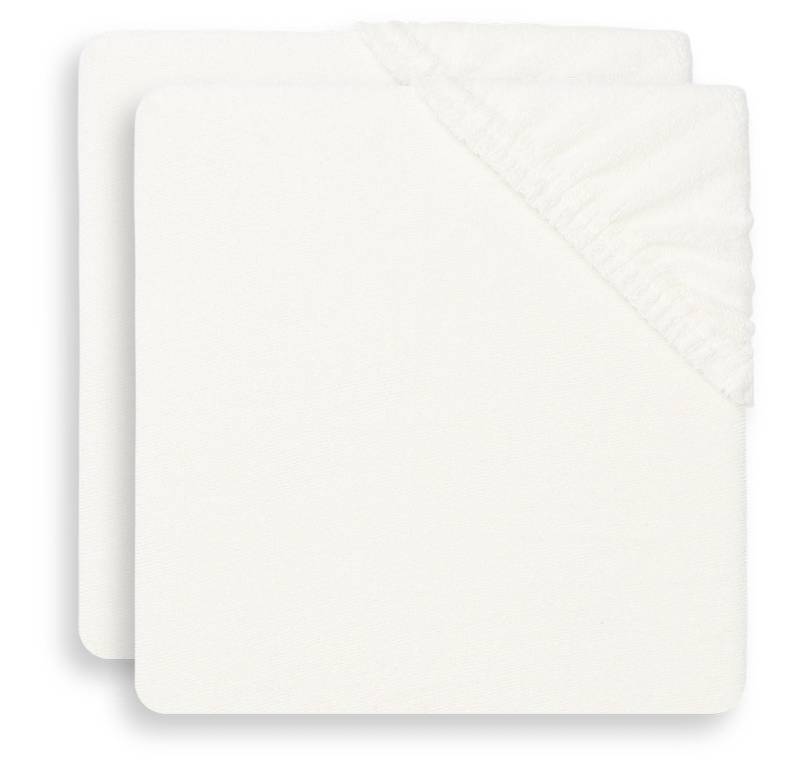 Jollein Wickeltischauflagenbezug 50x70cm 2er-Pack, Ivory von Jollein