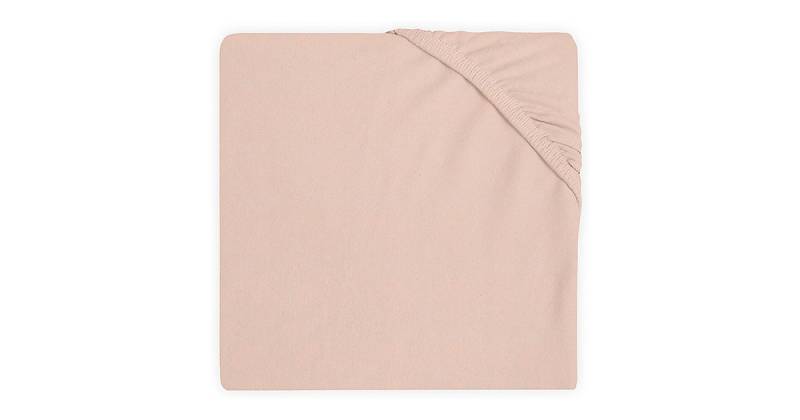 Spannbettlaken Stubenwagen und Wiegen Jersey, 40 x 80/90 cm, pale pink rosa Gr. 40 x 90  Kinder von jollein