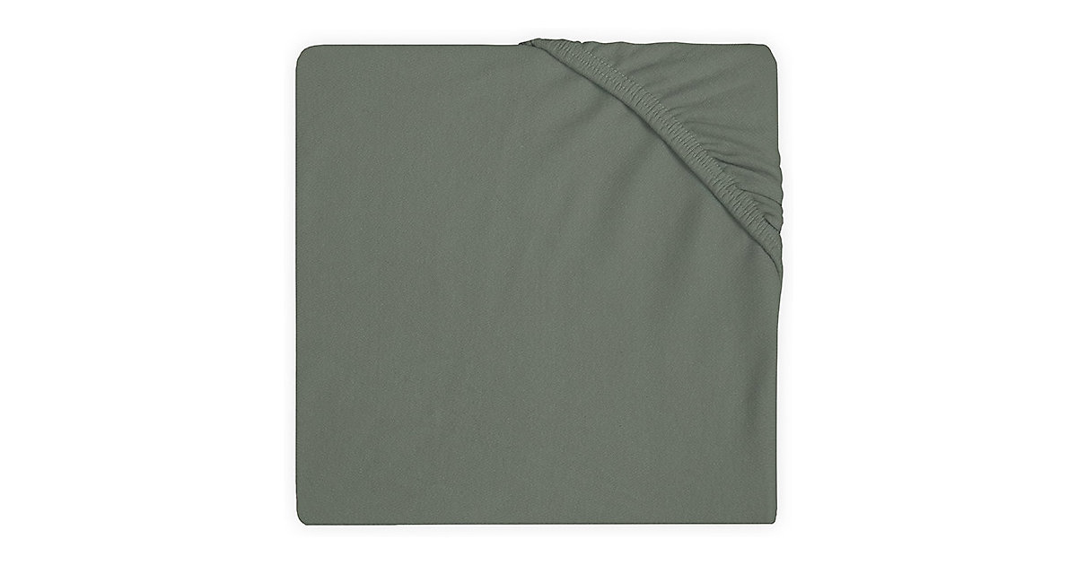 Spannlaken Jersey Laufgittermatratze, 75 x 95 cm, ash green grün Kinder Spannlaken Jersey Laufgittermatratze, 75 x 95 cm, ash green grün Kinder von jollein