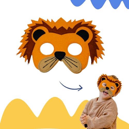 Jolly Designs Löwe Filzmaske Jolly Designs Löwe Filzmaske von Jolly Designs