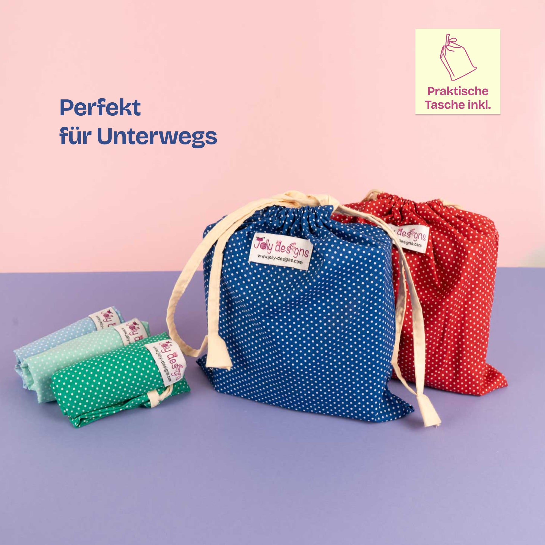 Stoffbeutel groß Stoffbeutel groß von Jolly Designs