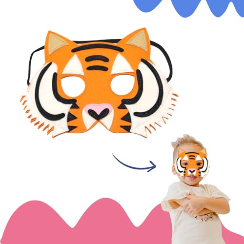Tiger Filzmaske Tiger Filzmaske von Jolly Designs