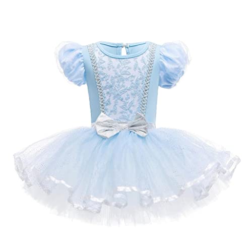 Jolly Fancy - Prinzessin Cinderella Ballerina Ballett Tütü Kleid Kostüm Ballettkleid Tanzkleid Baby Mädchen Größe 18-24 Monate 92 von Jolly Fancy