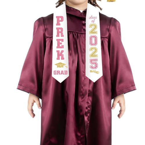 Jollyboom Pre-k Graduation Dekoration 2025, Klasse von 2025 Graduation Dekoration Stola Schärpe Rosa Glitzer Pre-k Grad Ehre Stola für Mädchen Vorschulabschlussbedarf Jollyboom Pre-k Graduation Dekoration 2025, Klasse von 2025 Graduation Dekoration Stola Schärpe Rosa Glitzer Pre-k Grad Ehre Stola für Mädchen Vorschulabschlussbedarf von Jollyboom