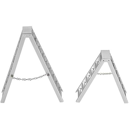Jolsaawie 1/10 ZubehöR Aluminium Legierung Mini Klappleiter für 1:10 RC Crawler Auto Axial SCX10 TRX4, 150Mm von Jolsaawie