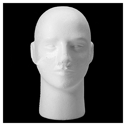 Jolsaawie 1X MäNnlich Weiblich Schaum Schaufensterpuppe Puppe Kopf Stehen Modell PerüCke Hut Display, 2 Jolsaawie 1X MäNnlich Weiblich Schaum Schaufensterpuppe Puppe Kopf Stehen Modell PerüCke Hut Display, 2 von Jolsaawie