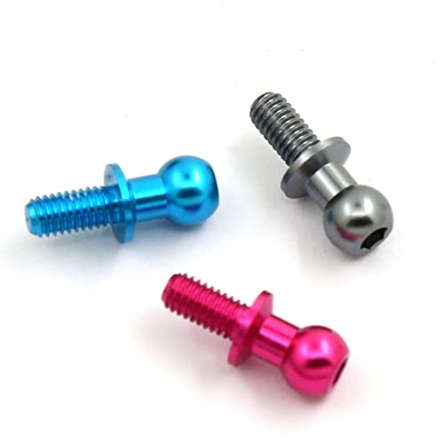 Jolsaawie 20 StüCk Metall M3 Sechskant Kopf Schrauben für TT-01 TT-02 D4 D5 1/10 RC Drift Auto Teile Universal,2 Jolsaawie 20 StüCk Metall M3 Sechskant Kopf Schrauben für TT-01 TT-02 D4 D5 1/10 RC Drift Auto Teile Universal,2 von Jolsaawie