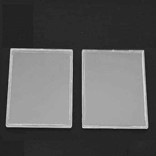 Jolsaawie 20 Stück Kartenhüllen Hartplastik-Kartenschutz Klarer Karten-Sammelkartenhalter Transparent Jolsaawie 20 Stück Kartenhüllen Hartplastik-Kartenschutz Klarer Karten-Sammelkartenhalter Transparent von Jolsaawie