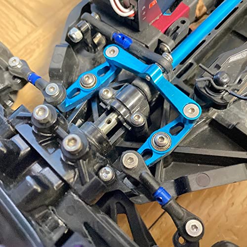 Jolsaawie 3 Lenkstange Servostange für TT-02 TT-02T TT02 TT02T 1/10 RC Auto Upgrade Teile ZubehöR,Blau Jolsaawie 3 Lenkstange Servostange für TT-02 TT-02T TT02 TT02T 1/10 RC Auto Upgrade Teile ZubehöR,Blau von Jolsaawie