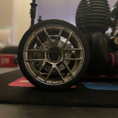 Jolsaawie 4 StüCke Metall Bremse Scheibe Felgen Kasten Metall Hex Adapter 12Mm für 1/10 D4 On-Road Racing RC Auto Teile,Rot Jolsaawie 4 StüCke Metall Bremse Scheibe Felgen Kasten Metall Hex Adapter 12Mm für 1/10 D4 On-Road Racing RC Auto Teile,Rot von Jolsaawie