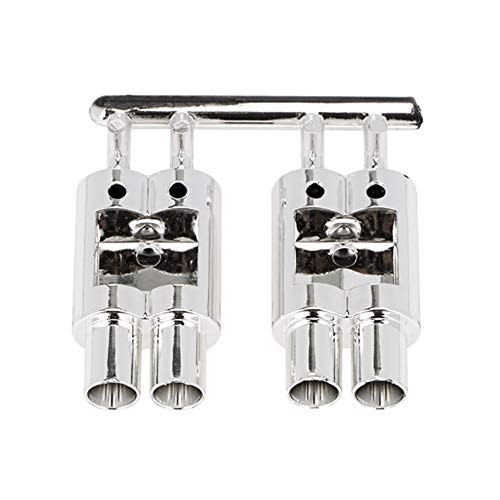Jolsaawie Auspuffrohr mit AusläSsen Endrohr für 1/10 RC Car Offroad Dekorationsteile Jolsaawie Auspuffrohr mit AusläSsen Endrohr für 1/10 RC Car Offroad Dekorationsteile von Jolsaawie