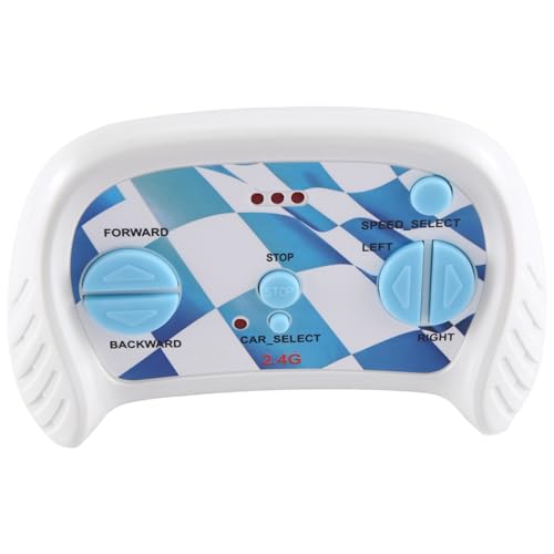Jolsaawie Elektroauto für Kinder, 2,4 G Bluetooth-Fernbedienung, für Kinder-Elektrofahrzeugzubehör, Blaue Steuerung Jolsaawie Elektroauto für Kinder, 2,4 G Bluetooth-Fernbedienung, für Kinder-Elektrofahrzeugzubehör, Blaue Steuerung von Jolsaawie