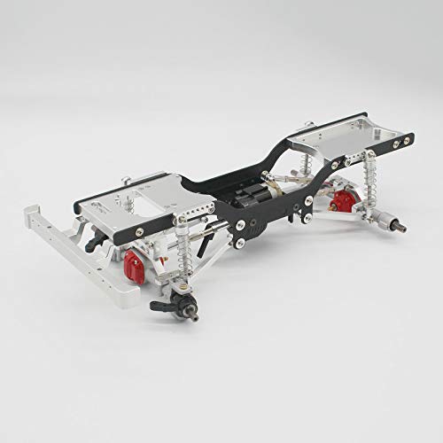 Jolsaawie für MN D90 D91 D96 MN99S 1/12 RC Auto Upgrade Teile Metall Zug Stange Basis Sitz & Achse Nach Oben Servo Halterung ZubehöR, Silber Jolsaawie für MN D90 D91 D96 MN99S 1/12 RC Auto Upgrade Teile Metall Zug Stange Basis Sitz & Achse Nach Oben Servo Halterung ZubehöR, Silber von Jolsaawie