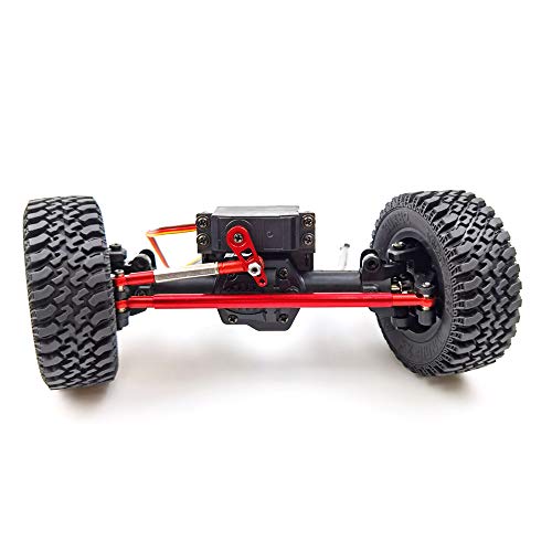 Jolsaawie für MN86S MN86 MN86KS MN86K MN G500 Upgrade Teile Metall Lenkung Ziehen Stange Servo Verbindung Stange 1/12 RC, Rot Jolsaawie für MN86S MN86 MN86KS MN86K MN G500 Upgrade Teile Metall Lenkung Ziehen Stange Servo Verbindung Stange 1/12 RC, Rot von Jolsaawie