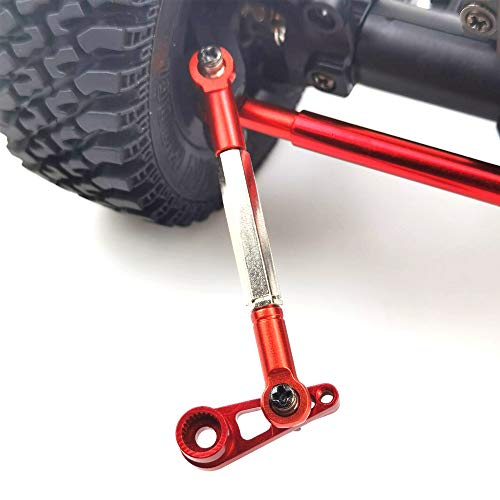 Jolsaawie für MN86S MN86 MN86KS MN86K MN G500 Upgrade Teile Metall Lenkung Ziehen Stange Servo Verbindung Stange 1/12 RC, Schwarz Jolsaawie für MN86S MN86 MN86KS MN86K MN G500 Upgrade Teile Metall Lenkung Ziehen Stange Servo Verbindung Stange 1/12 RC, Schwarz von Jolsaawie