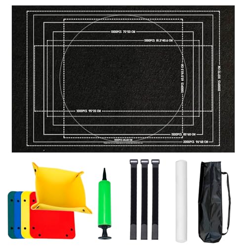Jomdjmskes Puzzlematte, Puzzelmatten für Puzzle Bis 2000, Tragbare Puzzlematte Puzzle Roll Storage Mat, Roll Up Aufbewahrung, Puzzleunterlage, In Sekunden Zusammenrollen Jomdjmskes Puzzlematte, Puzzelmatten für Puzzle Bis 2000, Tragbare Puzzlematte Puzzle Roll Storage Mat, Roll Up Aufbewahrung, Puzzleunterlage, In Sekunden Zusammenrollen von Jomdjmskes