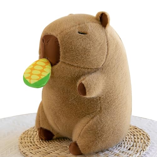 Jomewory Gefüllte Capybara, Capybara Plüsch - Niedliche weiche realistische Capybara -Kissen,Lustige Tierpuppen für Schlafzimmer, Wohnzimmer, Zuhause, Sofa, Auto, Mutter, Tochter und Freundin Jomewory Gefüllte Capybara, Capybara Plüsch - Niedliche weiche realistische Capybara -Kissen,Lustige Tierpuppen für Schlafzimmer, Wohnzimmer, Zuhause, Sofa, Auto, Mutter, Tochter und Freundin von Jomewory