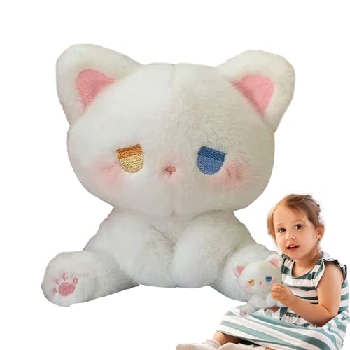 Jomewory Kuscheltier Katze | Kuschelkissen Katze Weich & Flauschig - Interaktives Hautfreundliches Kissen Mit Emotionalen Gesichtsausdrücken Für Kinder, Familie & Jugendliche Jomewory Kuscheltier Katze | Kuschelkissen Katze Weich & Flauschig - Interaktives Hautfreundliches Kissen Mit Emotionalen Gesichtsausdrücken Für Kinder, Familie & Jugendliche von Jomewory